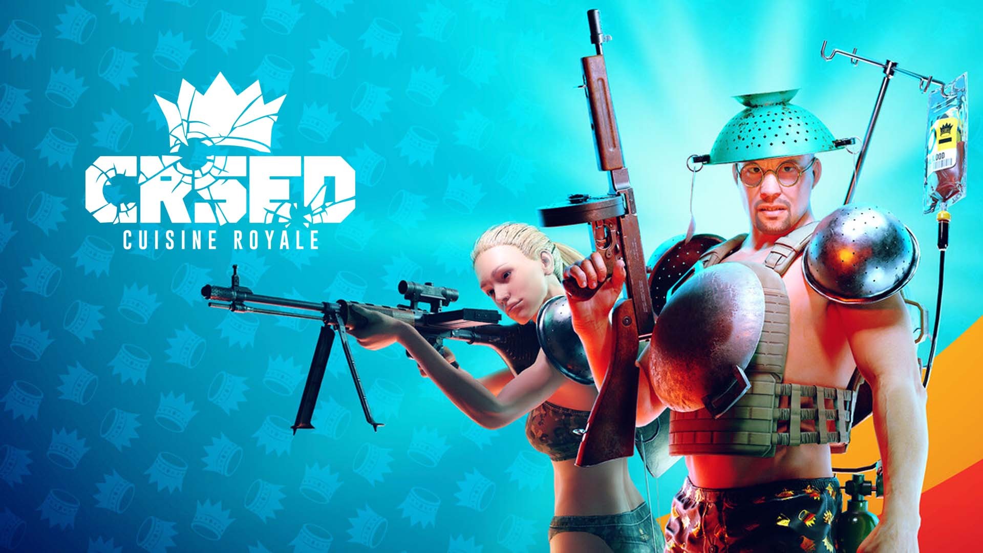 A. D игра. A. Cuisine royale персонажи. Crsed royale.