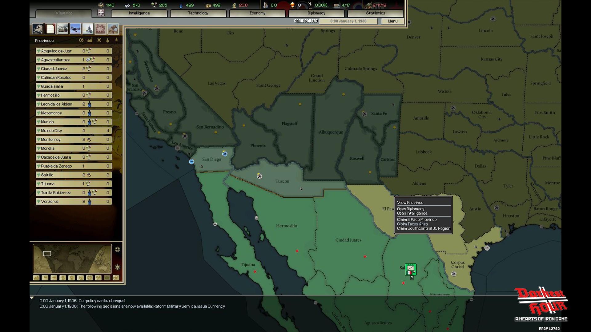 Darkest Hour: A Hearts of Iron Game
