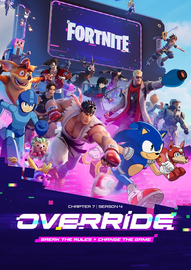 Capa de Fortnite® no GeForce NOW