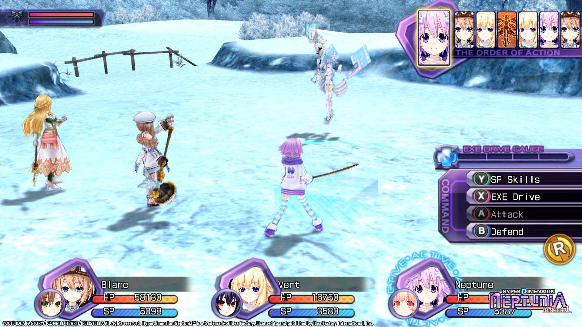 Hyperdimension Neptunia Re;Birth1