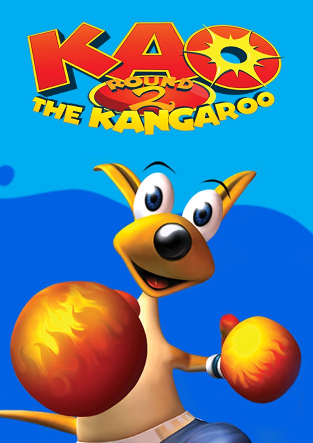 Kao the Kangaroo: Round 2 (2003 re-release) cover art
