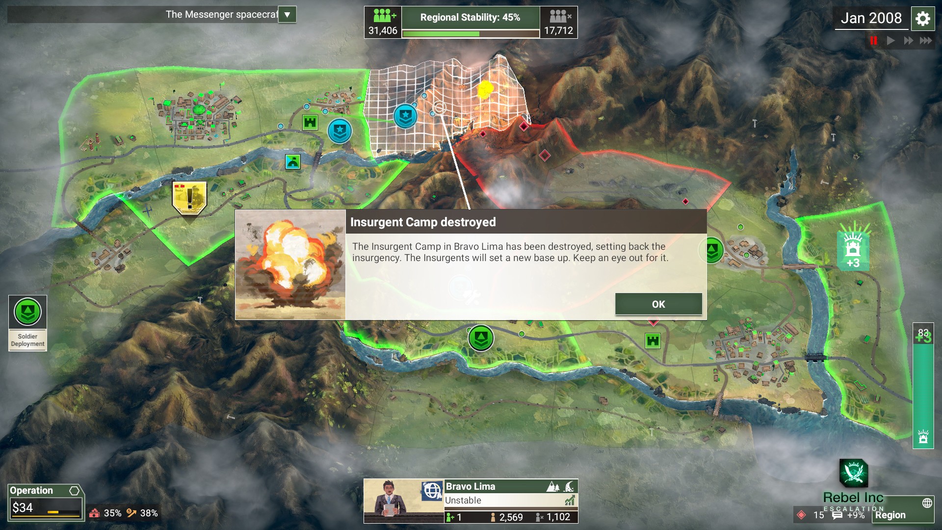 Rebel Inc: Escalation