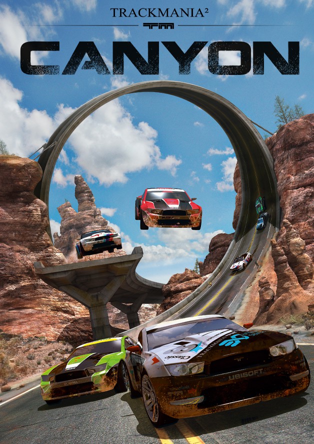 TrackMania² Canyon cover art