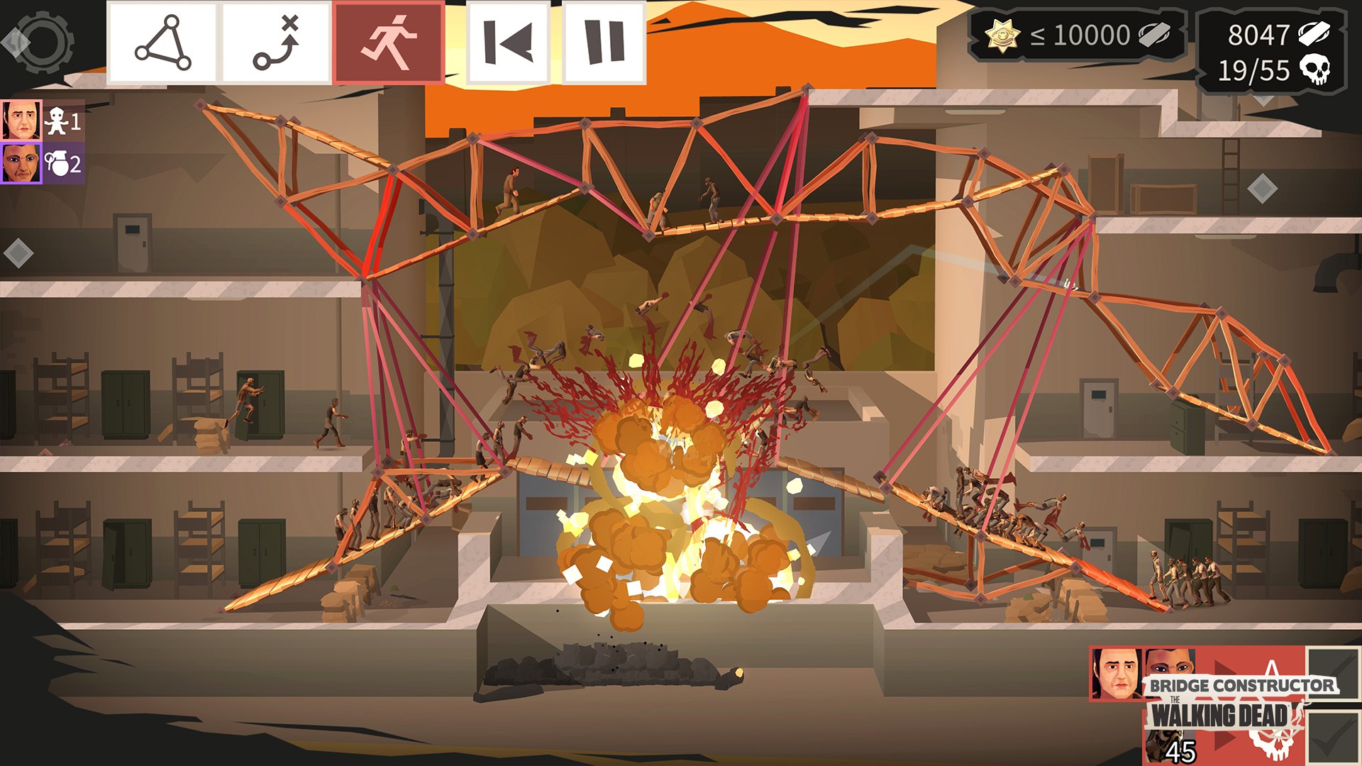 Bridge Constructor: The Walking Dead