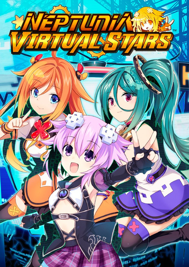 Neptunia Virtual Stars cover art