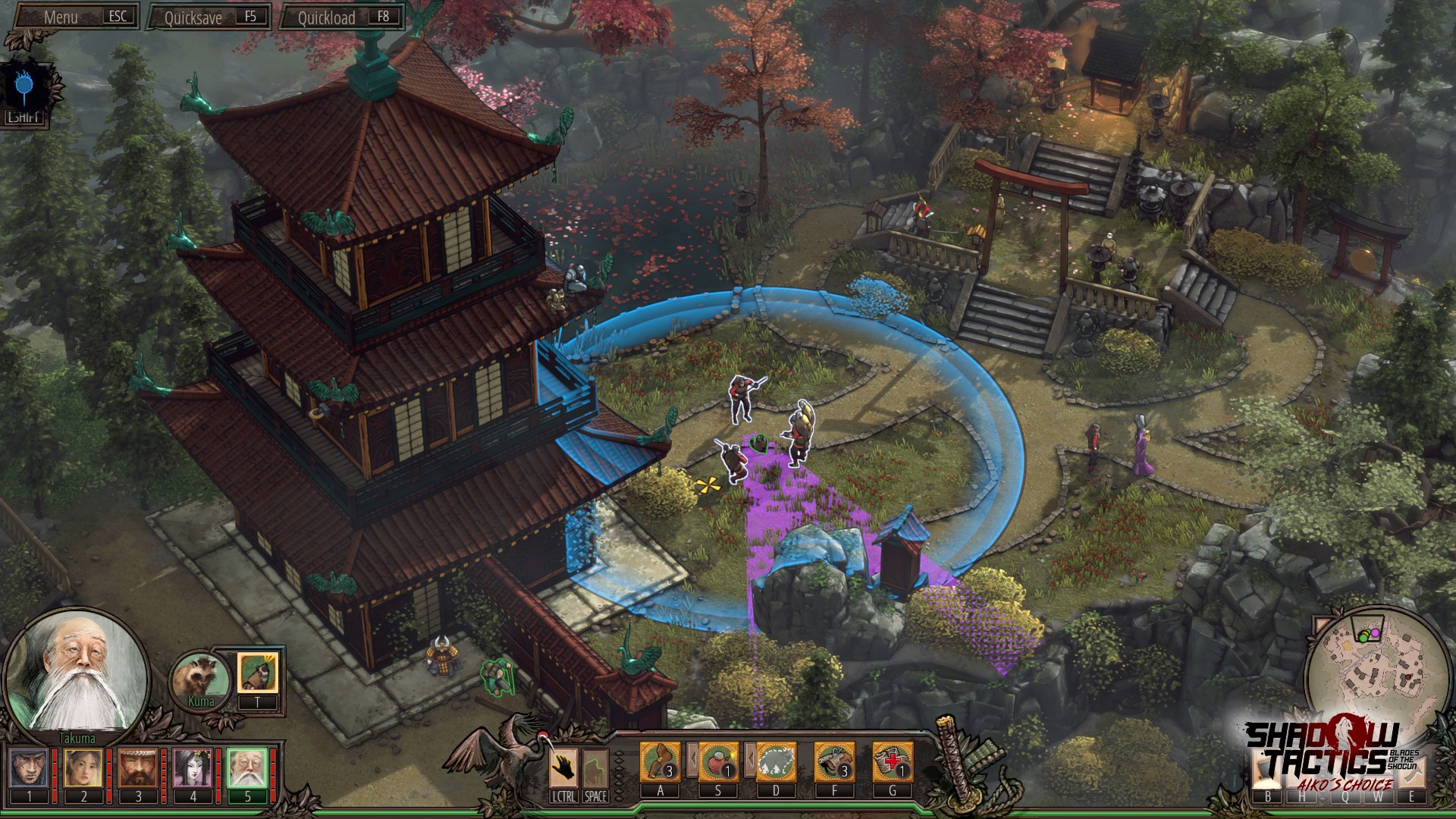 Shadow Tactics - Aiko's Choice