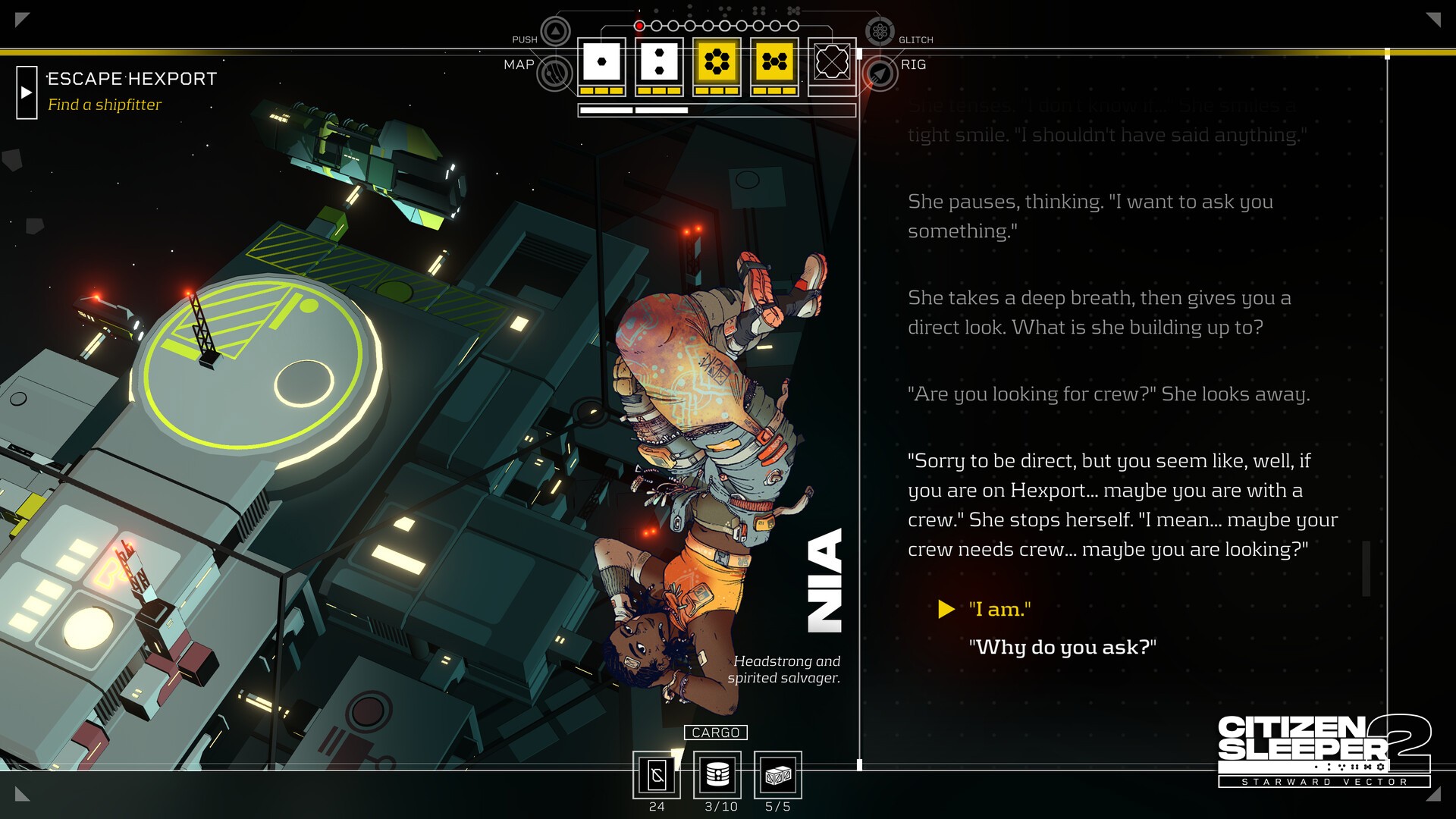 Citizen Sleeper 2: Starward Vector