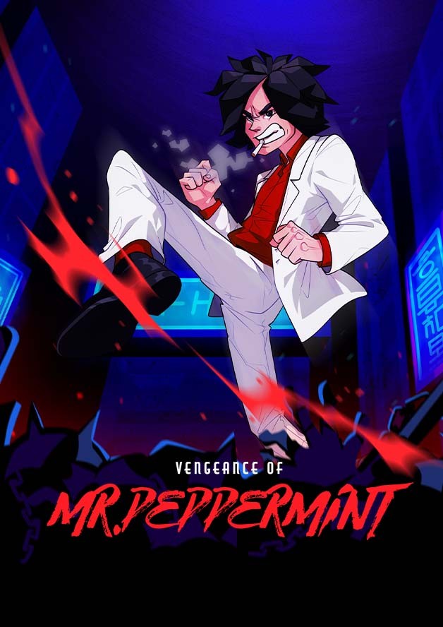 Vengeance of Mr. Peppermint cover art
