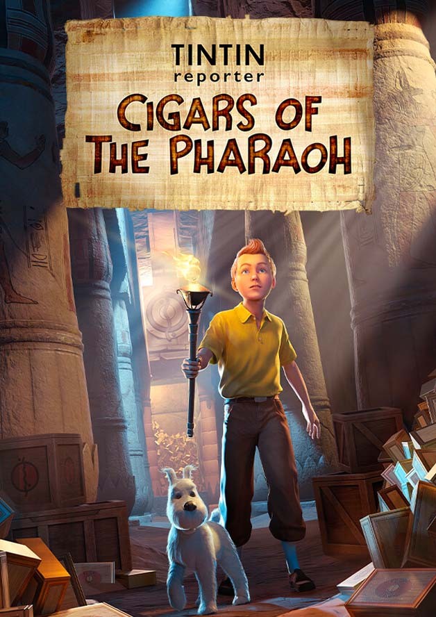 Tintin Reporter - Cigars of the Pharaoh cover art