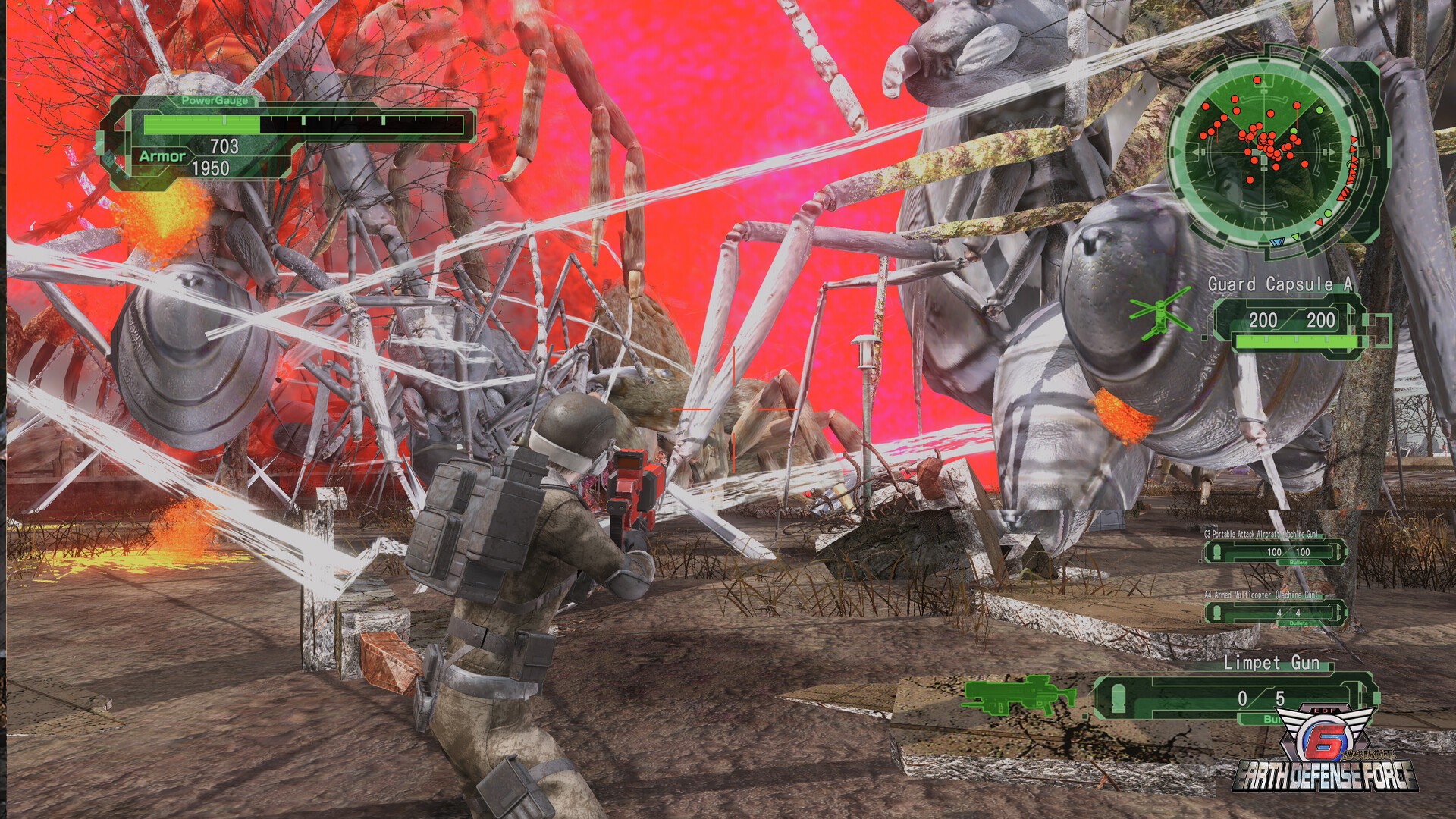 EARTH DEFENSE FORCE 6