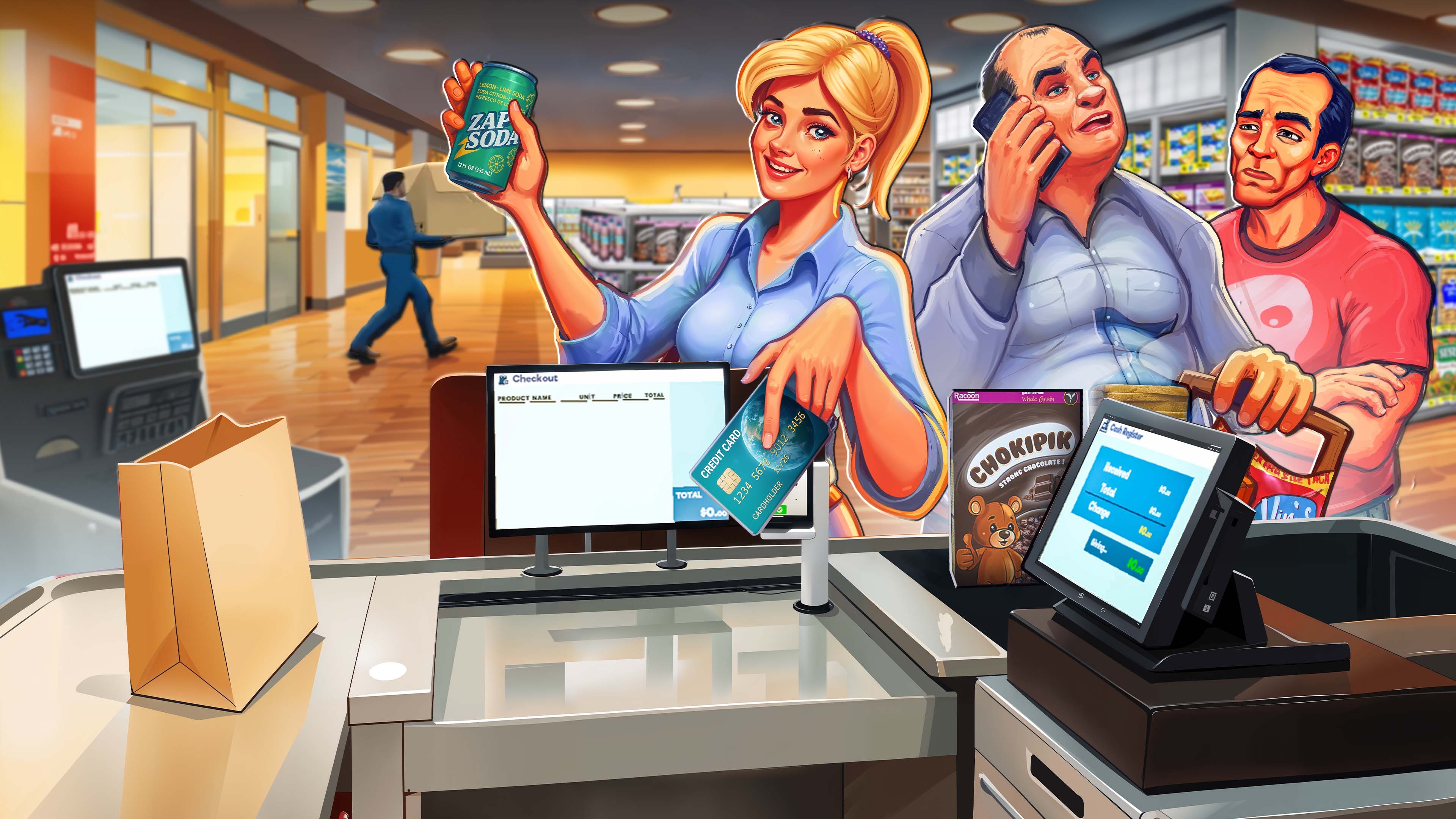 Supermarket Simulator