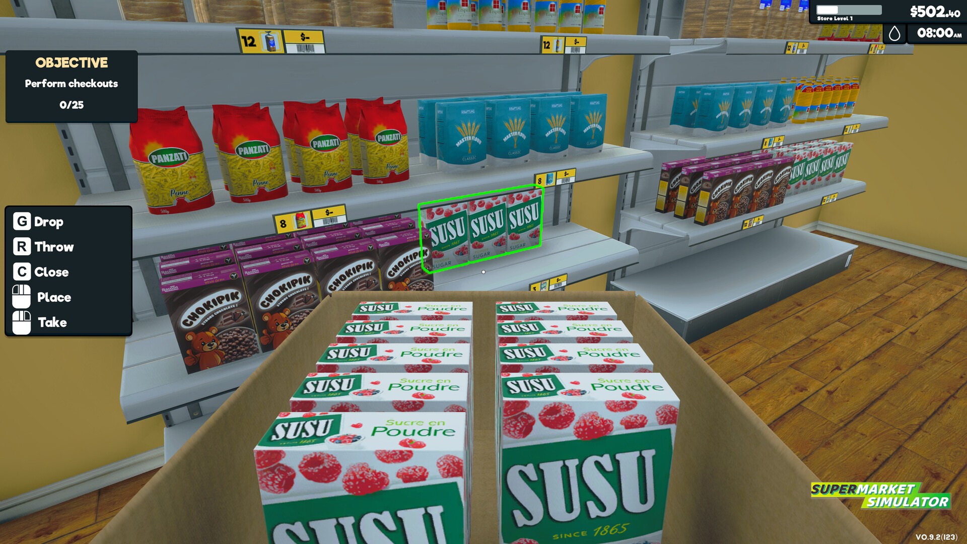 Supermarket Simulator