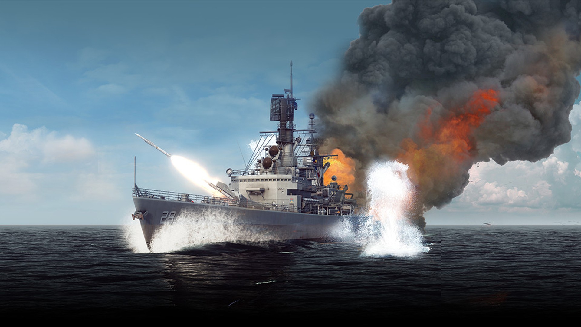 Sea Power : Naval Combat in the Missile Age