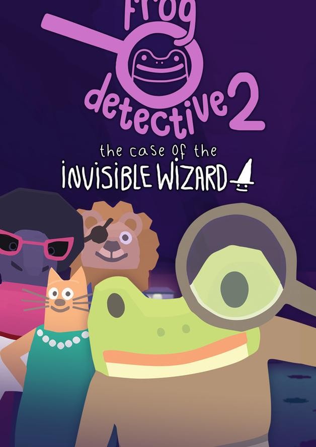 Frog Detective 2: The Case of the Invisible Wizard cover art