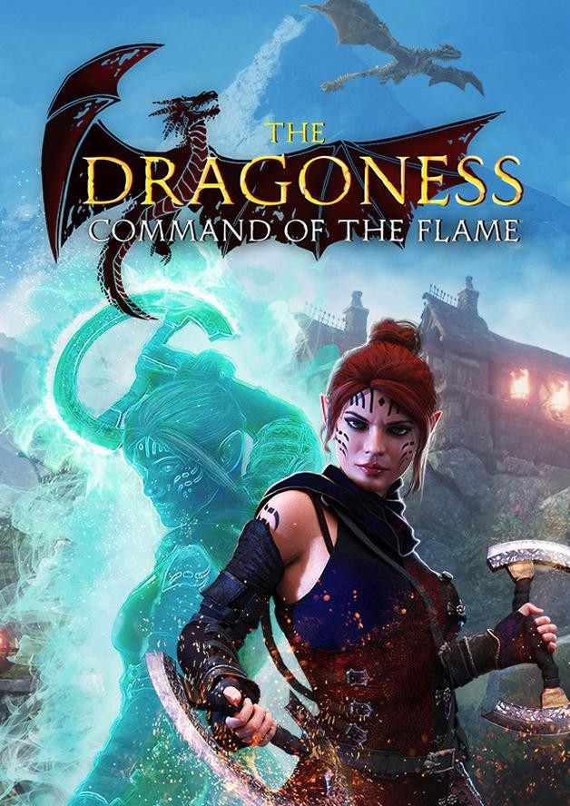 The Dragoness: Command of the Flame cover art
