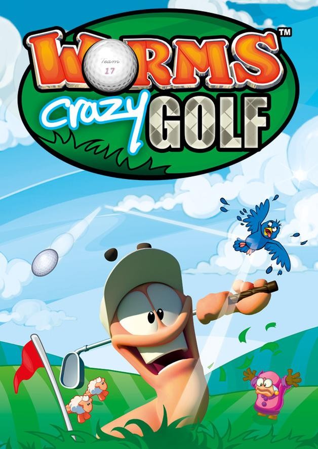 Worms Crazy Golf cover art