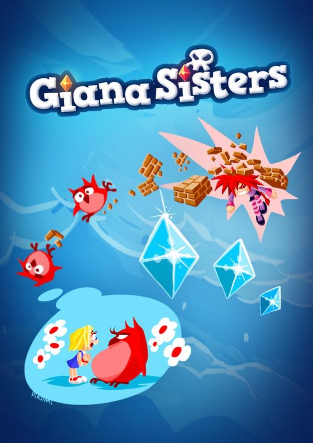 Giana Sisters 2D cover art