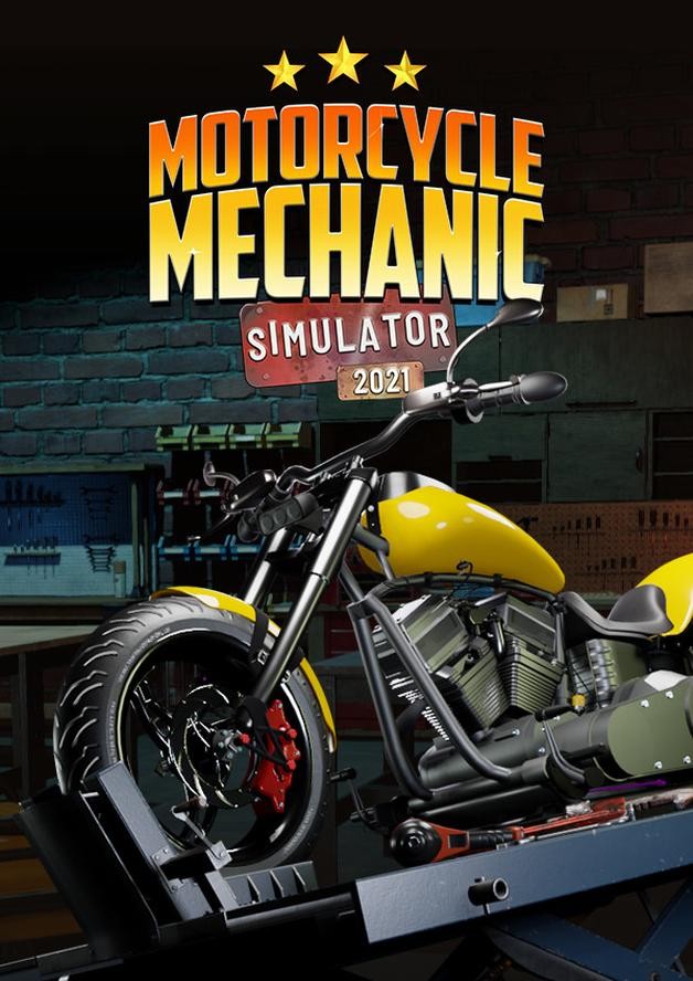 Motorcycle Mechanic Simulator 2021 cover art