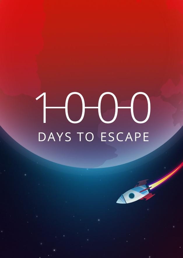 1000 days to escape cover art