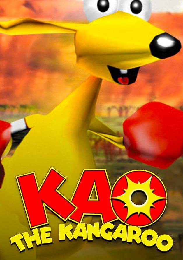 Kao the Kangaroo (2000 re-release) cover art