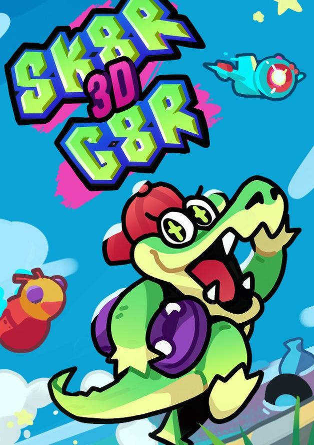 Skator Gator 3D cover art