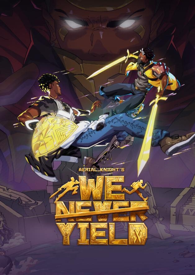 Aerial_Knight's We Never Yield cover art