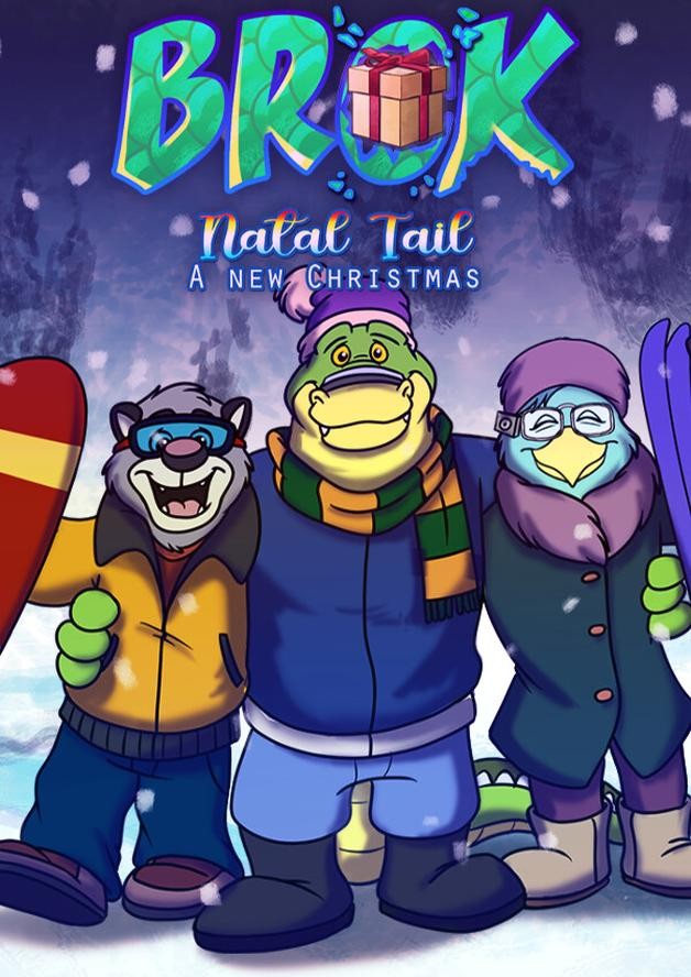 BROK - Natal Tail, A New Christmas cover art