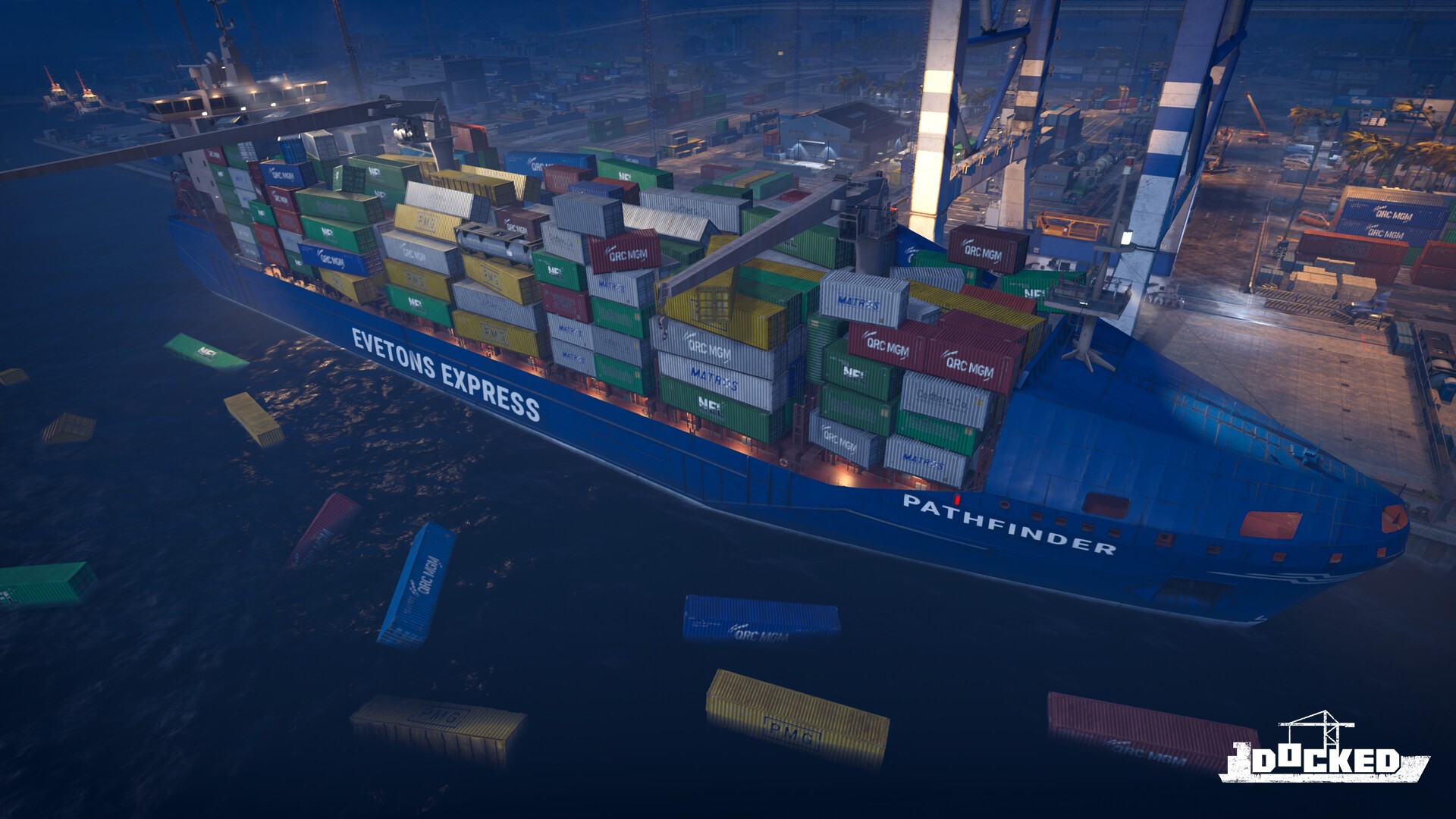 Docked