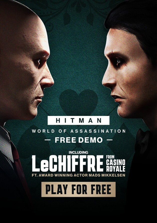HITMAN WOA Free Demo ft. Le Chiffre cover art