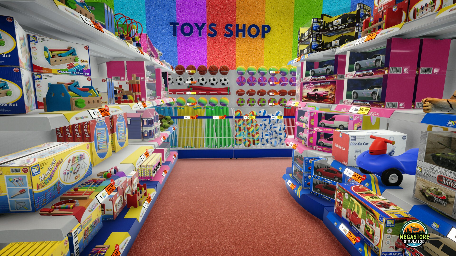 Megastore Simulator