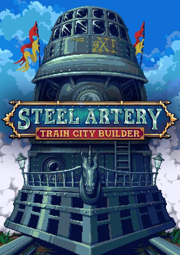 Steel Artery: Train City Builder cover art