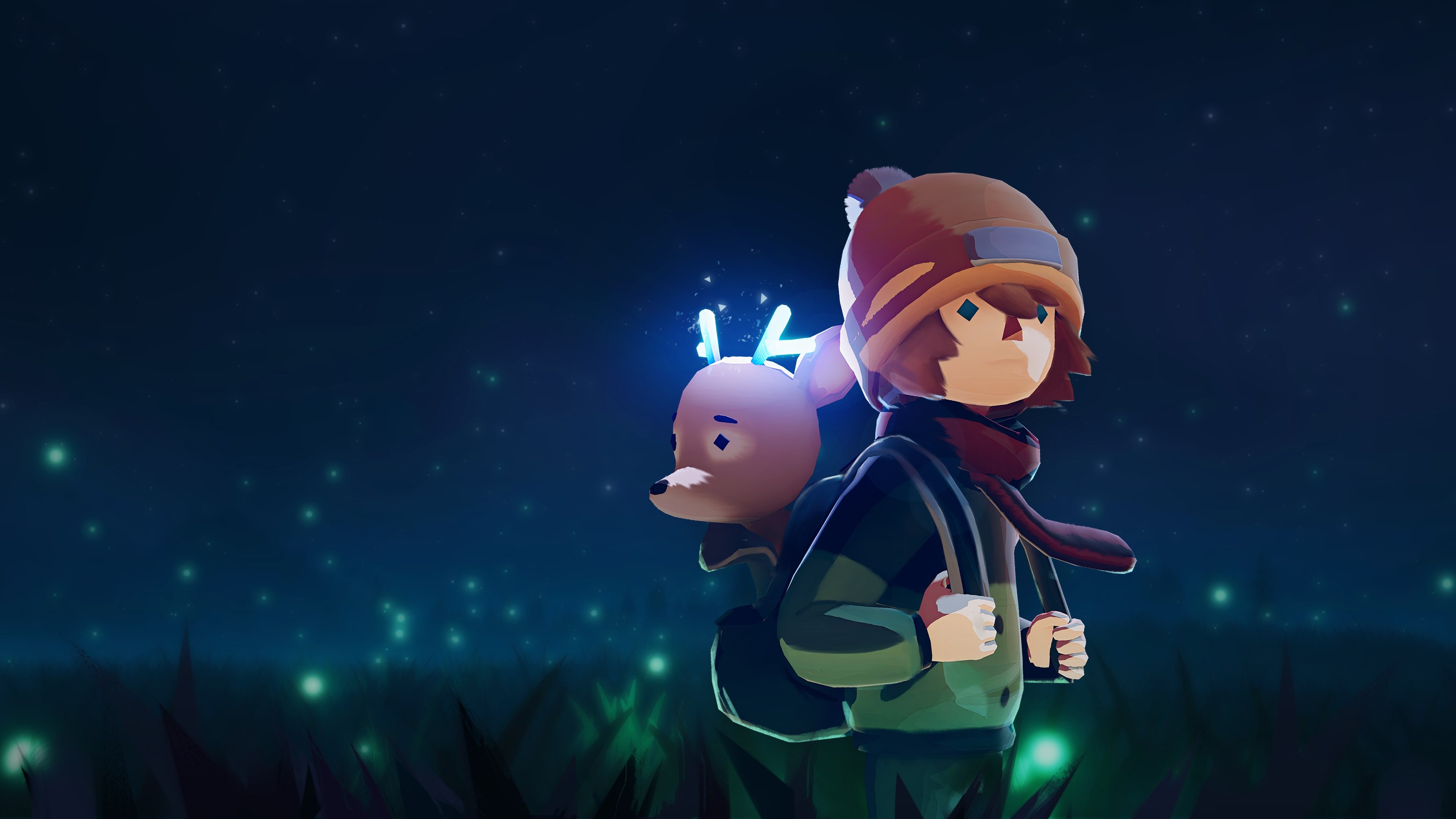 Deer & Boy